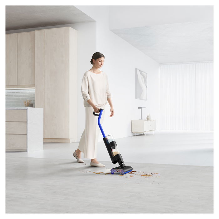 Dyson Wash G1 Aspirador Escoba Húmedo con Batería (Negro/Azul)