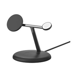Belkin Cargador magnético Boost Charge Pro, almohadilla 3 en 1, Qi2, WIZ023VF, Negro