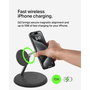 Belkin BoostCharge Pro 3-en-1 con Qi2 Negro