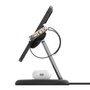 Belkin BoostCharge Pro 3-en-1 con Qi2 Negro