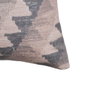 Ixia Cojín Decorativo Gris-Rosa de Algodón 45 x 45 cm (Pack de 2)