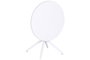 DKD Home Decor Mesa Terraza Y Jardin Blanco 80 x 80 x 75 cm