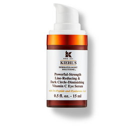Kiehl's Serum Antiedad Potente con 10% Vitamina C Pura, Tripéptidos y Ácido Hialurónico para Contorno de Ojos - Reduce Líneas, Ojeras y Aporta Luminosidad