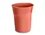 Cep Terra Nova - Papelera de Plástico, 14 Litros, Color Terracota, Apilable, para Bolsa de 20L, 305x290x334 mm