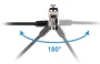 Conceptronic CUSTODIO02BSM Cable de Seguridad Negro 1,8 m con 2 llaves