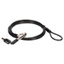 Conceptronic CUSTODIO02BSM Cable de Seguridad Negro 1,8 m con 2 llaves