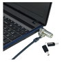 Conceptronic Candado para Portátil CUSTODIO02BSM con Cable de 1,8 m