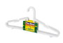Plastiken Set de 3 Perchas Blancas 42 x 1,2 x 19 cm