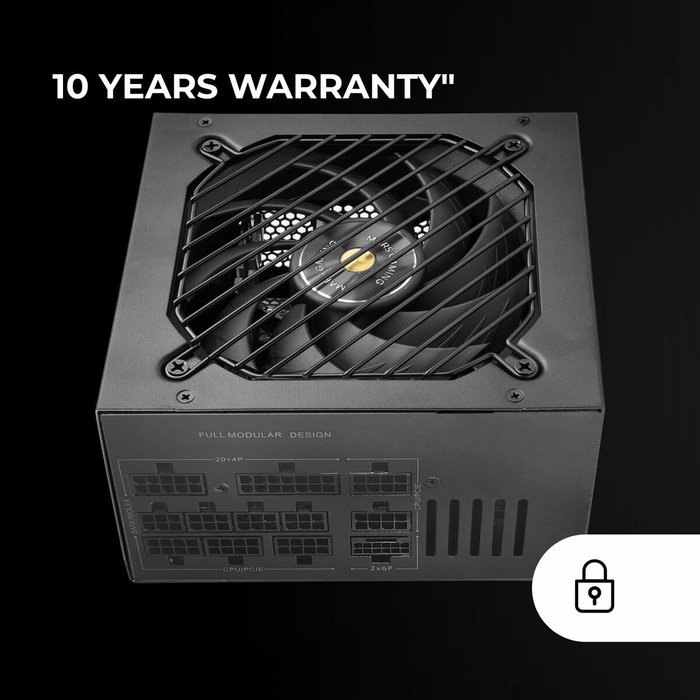 Mars Gaming MPB1000PSI 1000W 80 Plus Gold ATX 3.1 PCIe 5.1 Modular