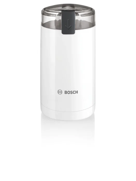 Bosch TSM6A011W Molinillo de Café con Cuchillas, 180 W, Blanco, Capacidad 75 g, 600 g de Peso