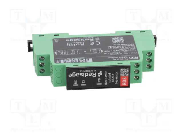Redisage ELECTRONICS R03 Separador Galvánico RS232 x2