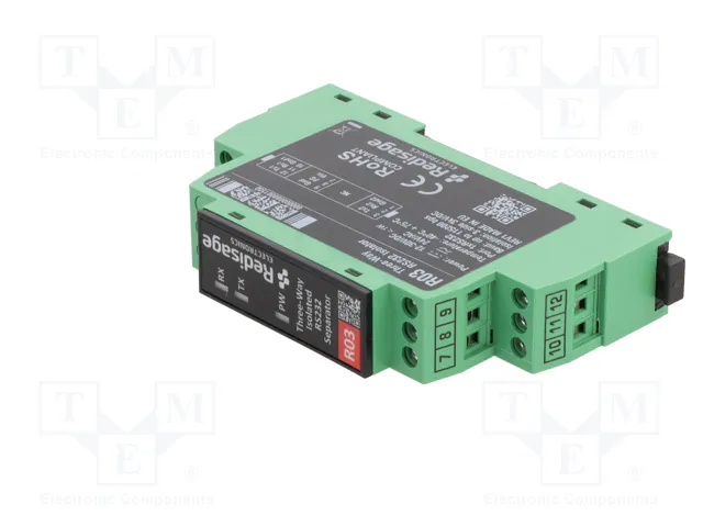 Redisage ELECTRONICS R03 Separador Galvánico RS232 x2