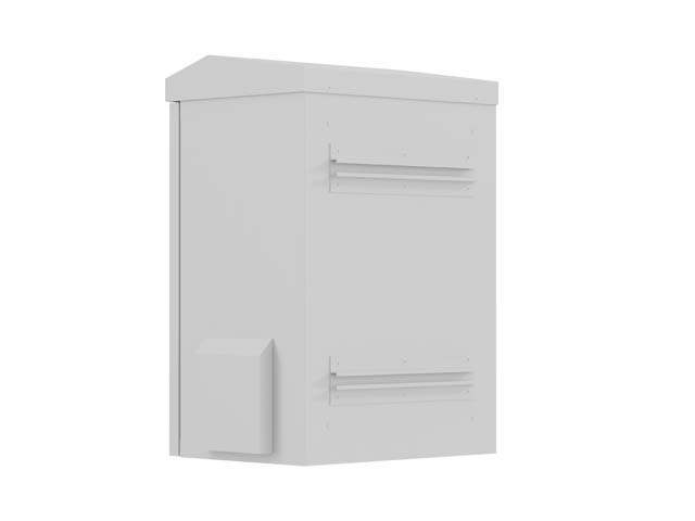Lanberg Armario Rack 10 pulg 3U Hermético IP55 Gris 340x250x500mm