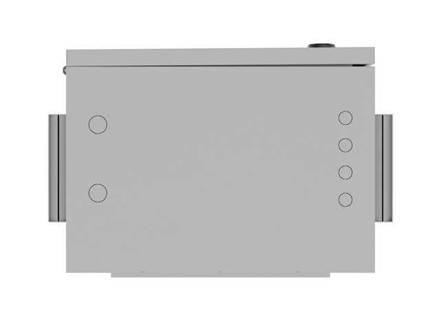 Lanberg Armario Rack 10 pulg 3U Hermético IP55 Gris 340x250x500mm