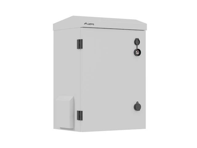 Lanberg Armario Rack 10 pulg 3U Hermético IP55 Gris 340x250x500mm