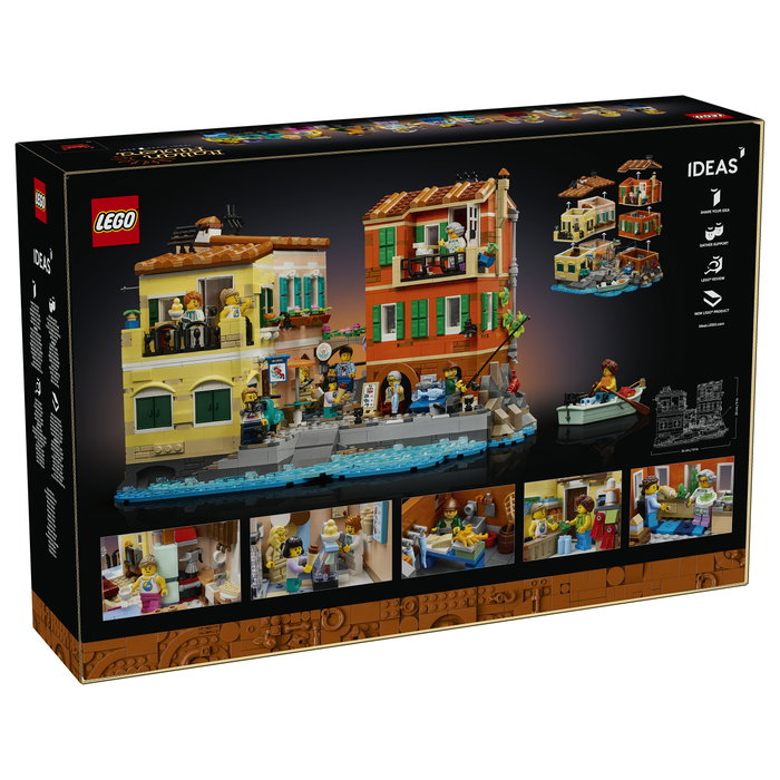LEGO Ideas 21359 La Riviera Italiana Juego de Construcción 3251 Piezas para Adultos 18+ Años Multicolor
