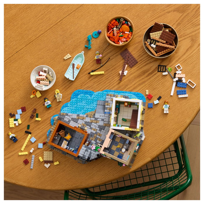 LEGO Ideas 21359 La Riviera Italiana Juego de Construcción 3251 Piezas para Adultos 18+ Años Multicolor