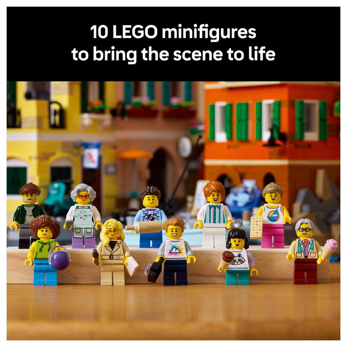 LEGO Ideas 21359 La Riviera Italiana Juego de Construcción 3251 Piezas para Adultos 18+ Años Multicolor
