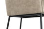 DKD Home Decor Taburete Beige Negro Microfibra Metal 60 x 107 x 59 cm