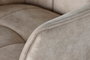DKD Home Decor Taburete Beige Negro Microfibra Metal 60 x 107 x 59 cm