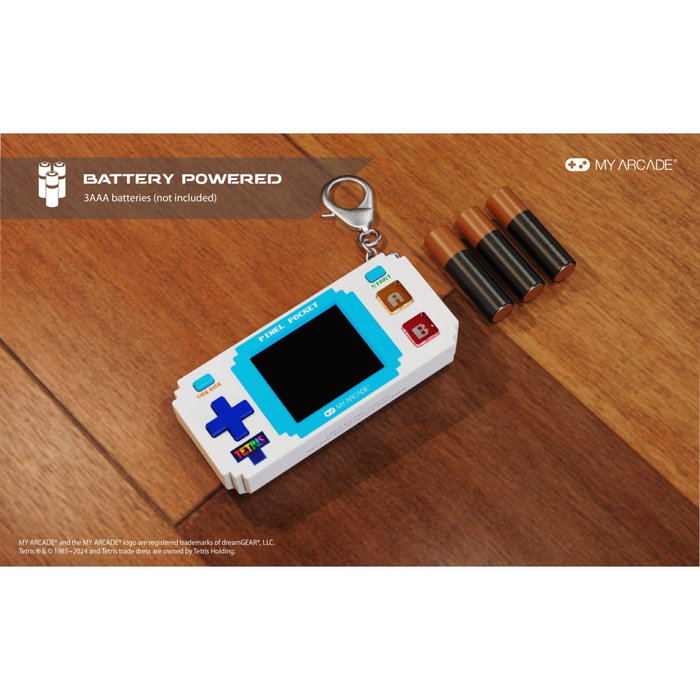 dreamGear My Arcade Pixel Pocket Tetris dreamGear My Arcade Pixel Pocket Tetris