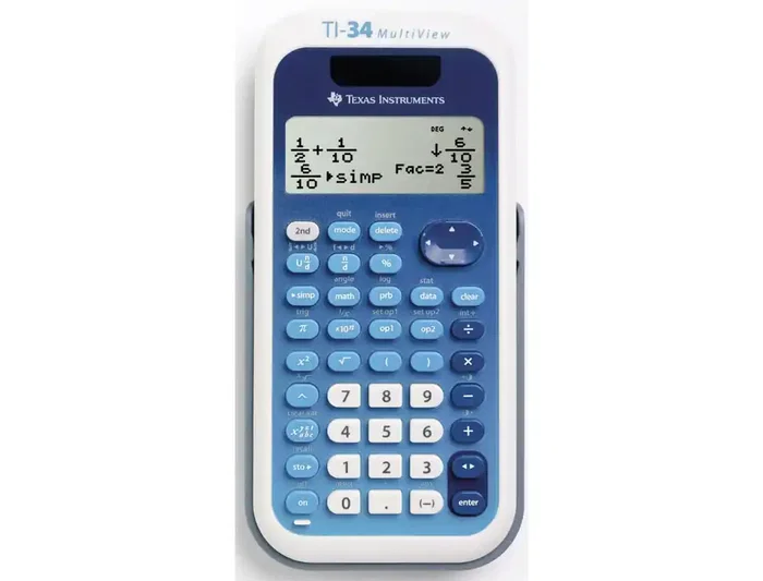 Texas Instruments Calculadora Cientifica TI-34 Multiview 2 Lineas 16 Digitos Texas Instruments Calculadora Cientifica TI-34 Multiview 2 Lineas 16 Digitos