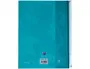 Oxford Cuaderno Europeanbook 1 Touch Write&Erase 80H A4+ 5x5 mm Microperforado T-Extradura Pack 5 Ud Azul Pastel