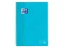 Oxford Cuaderno Europeanbook 1 Touch Write&Erase 80H A4+ 5x5 mm Microperforado T-Extradura Pack 5 Ud Azul Pastel