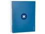 Antartik Cuaderno espiral A4 120 hojas tapa forrada azul oscuro