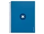 Antartik Cuaderno espiral A4 120 hojas tapa forrada azul oscuro