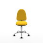 PIQUERAS Y CRESPO Silla de oficina Aýna Amarillo