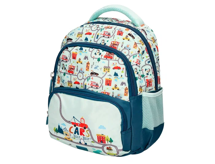 Liderpapel Mochila Multibolsillo Infantil Azul Cars 350x110x270 mm Liderpapel Mochila Multibolsillo Infantil Azul Cars 350x110x270 mm