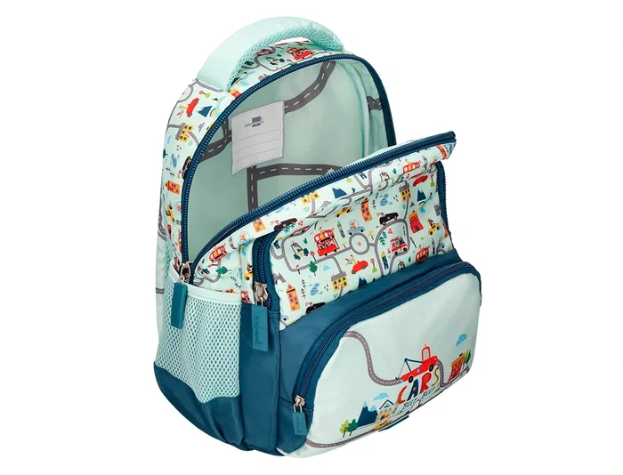 Liderpapel Mochila Multibolsillo Infantil Azul Cars 350x110x270 mm Liderpapel Mochila Multibolsillo Infantil Azul Cars 350x110x270 mm
