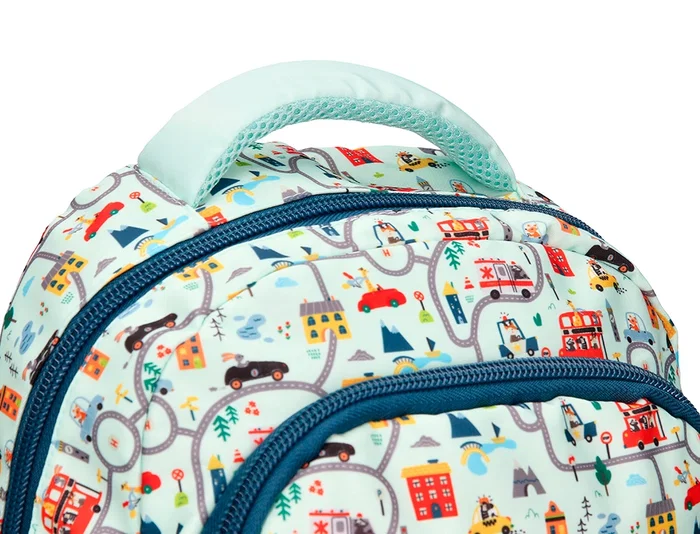 Liderpapel Mochila Multibolsillo Infantil Azul Cars 350x110x270 mm Liderpapel Mochila Multibolsillo Infantil Azul Cars 350x110x270 mm