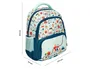 Liderpapel Mochila Multibolsillo Infantil Azul Cars 350x110x270 mm