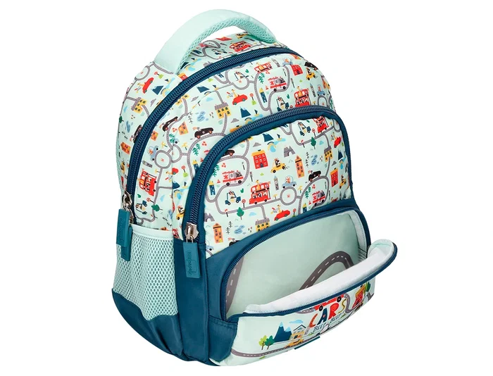 Liderpapel Mochila Multibolsillo Infantil Azul Cars 350x110x270 mm Liderpapel Mochila Multibolsillo Infantil Azul Cars 350x110x270 mm