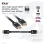 CLUB-3D Cable HDMI Ultra High Speed CAC-1372 2m 48Gbps 10K/120Hz
