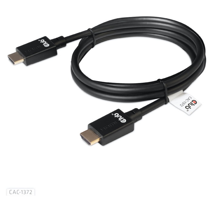 CLUB-3D Cable HDMI Ultra High Speed CAC-1372 2m 48Gbps 10K/120Hz CLUB-3D Cable HDMI Ultra High Speed CAC-1372 2m 48Gbps 10K/120Hz