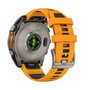 Garmin Reloj Inteligente fenix 8 Sapphire Titanium 010-02904-11 Gris/Naranja, GPS, Multideporte, Salud, Música, Pagos Garmin Pay