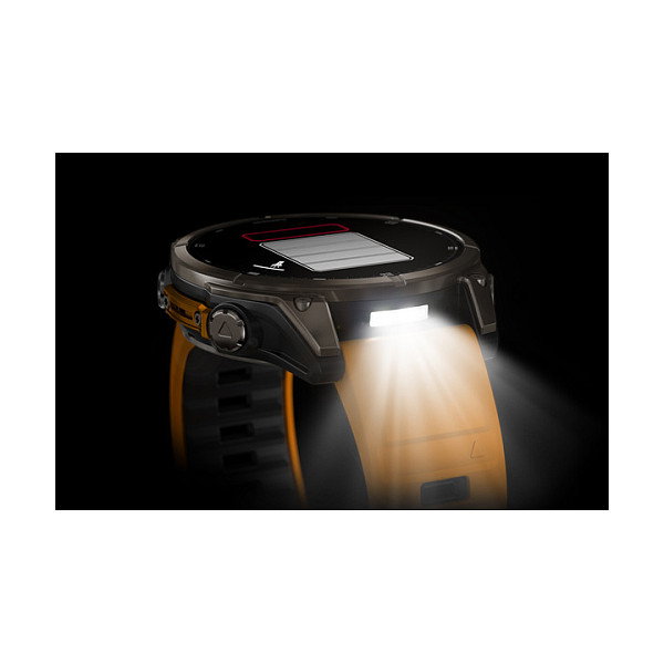 Garmin Fenix 8 Sapphire Titanium AMOLED GPS Gris/Naranja