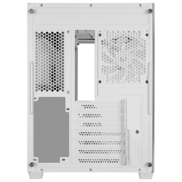 Rampage Loopy Caja PC Acuario 7 Ventiladores ARGB Infinity HUB Blanco