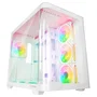 Rampage Loopy Caja PC Acuario 7 Ventiladores ARGB Infinity HUB Blanco