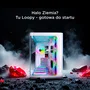 Rampage Loopy Caja PC Acuario 7 Ventiladores ARGB Infinity HUB Blanco