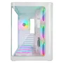 Rampage Loopy Caja PC Acuario 7 Ventiladores ARGB Infinity HUB Blanco