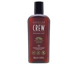 American Crew TEA TREE 3 en 1 champú, acondicionador y gel de ducha 100 ml (Reacondicionado) inevitablemente