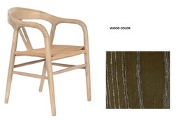 DKD Home Decor Silla Olmo Fibra Natural