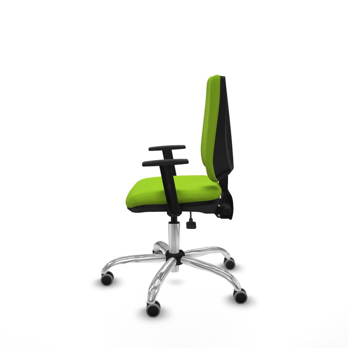 PIQUERAS Y CRESPO Silla de oficina Elche con mecanismo Asincro color Pistacho