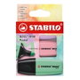 Stabilo Boss Mini Fluorescente Pastel Colores Surtidos Estuche de 3 unidades