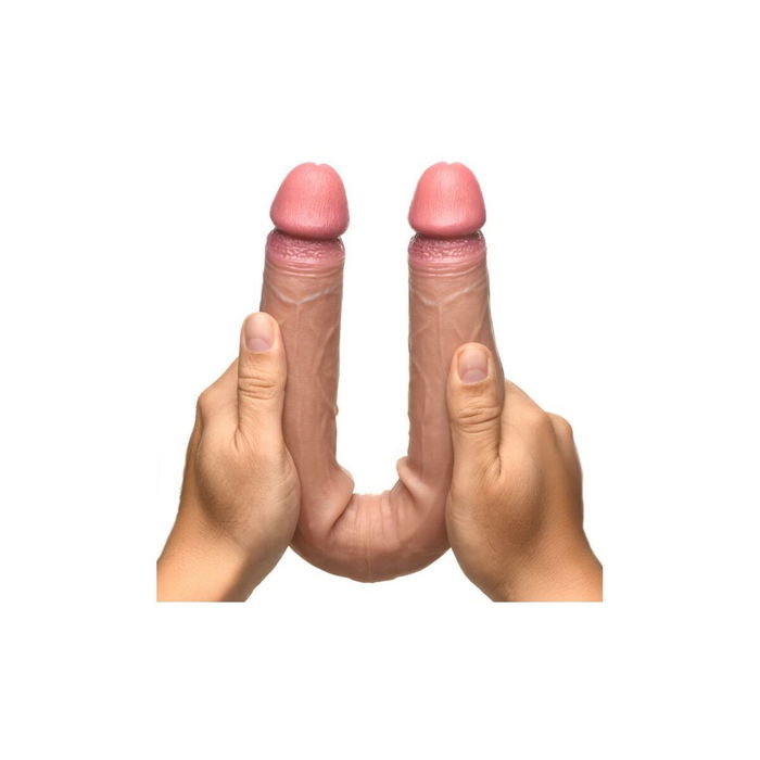 Consolador de Doble Penetración XR Carne