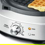 Sage SWM520BSS4EEU1 Gofrera Clásica Circular The No-Mess Waffle Acero Inox Cepillado
